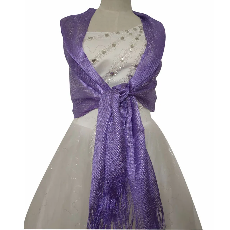 Capes For Party Wedding Evening Dresses Shawls Shrugs For Women Bolero Golden Silvery Tassels Bridal Cape Bolero Wraps Scarf