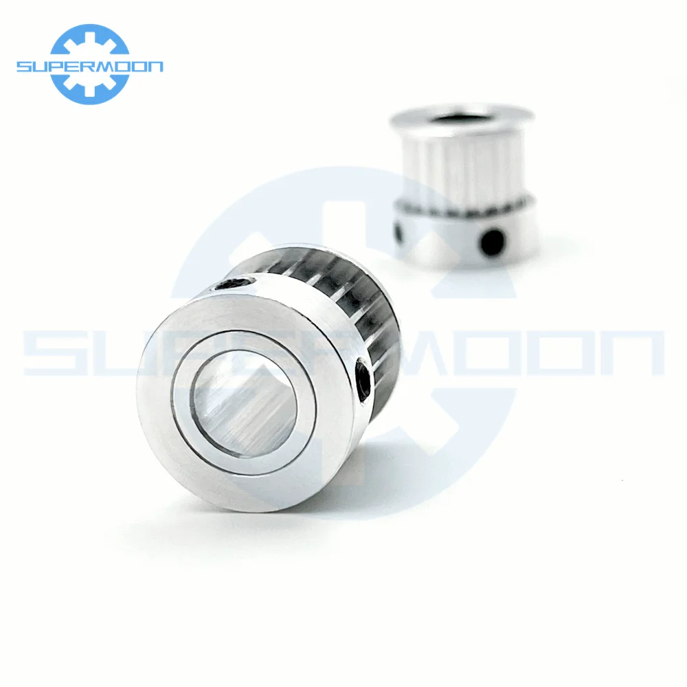 Description Picture 5 of itemHTD 3M 24 Teeth Timing Pulley Bore 5/6/6.35/8/10/12/12.7/14/15mm For Belt Width 10-25mm 24T Small Backlash Wheel Gear Pulley