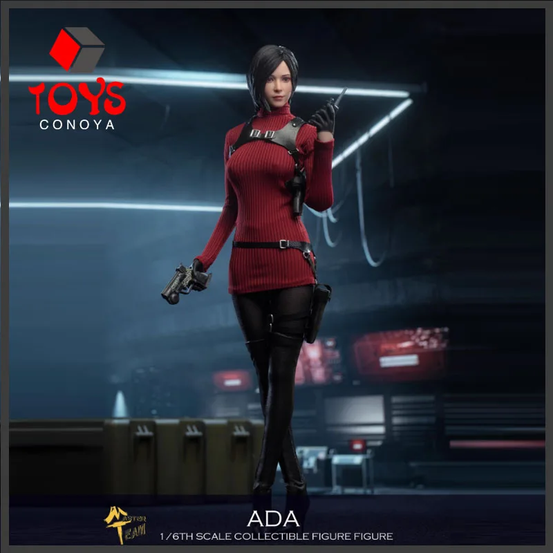 

In Stock MTTOYS015 1/6 Soldier Ada Wong Mobile Eye Head Sculpture Combat Suit Weapon Accessories Fit 12'' TBL S12D Body