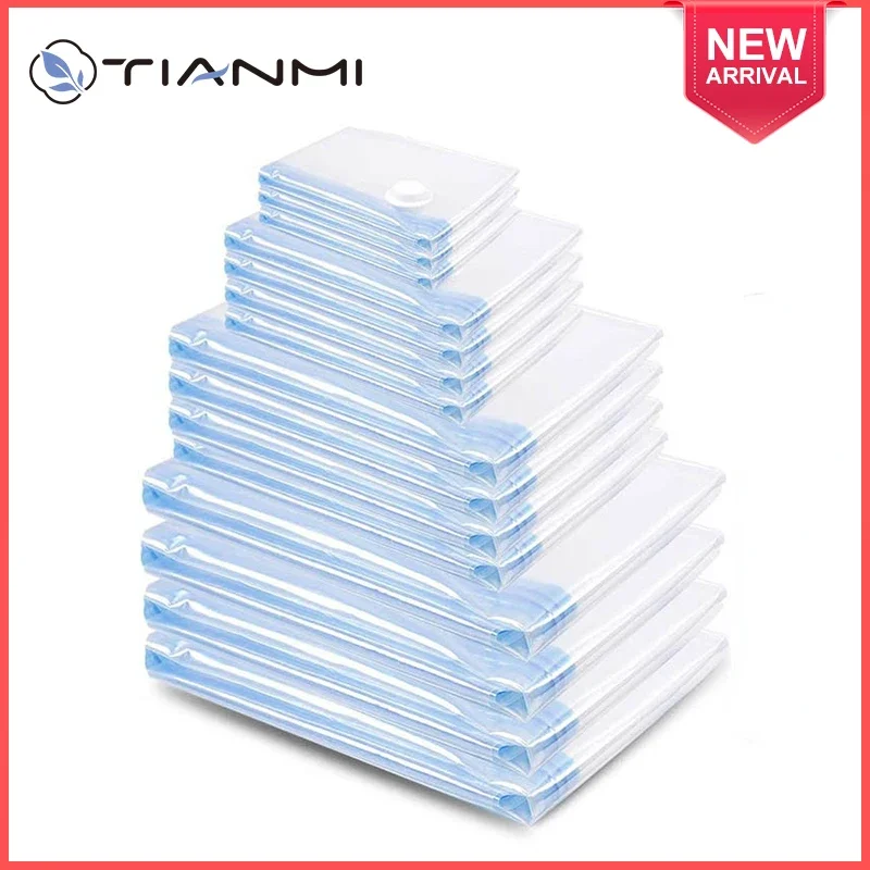 

Mattress Compression Vacuum Storage Bag Space Saving Seal Packet Move Travel Closet Organizer Vacuum Bag Foldable Packing TIANMI