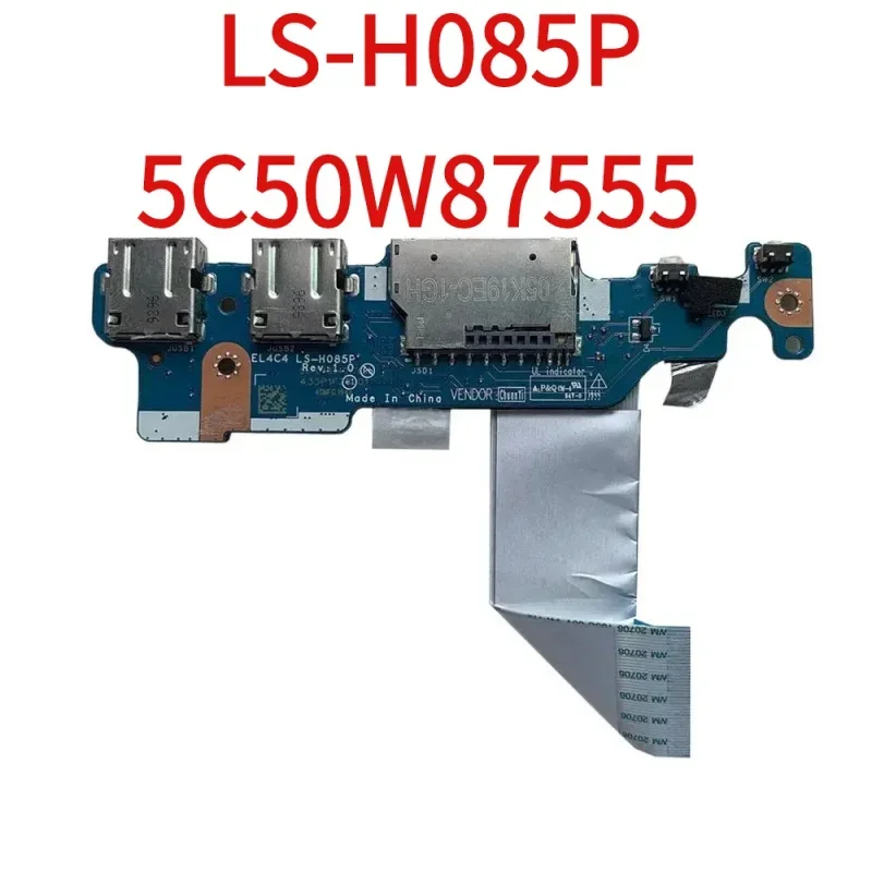 

New For Lenovo Ideapad C340-14IWL FLEX-14IWL Switch Power Botton USB Board With Cable NBX0002GB00 EL4C4 LS-H085P 5C50W87555