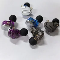KZ ZSN PRO Earphones 1DD+1BA Hybrid Drive HIFI Bass Earbud Replaceable Cable - Image 4
