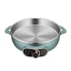 304 Stainless Steel Electric Pancake Pan Multi functional Non Stick Electric Frying Pan 6