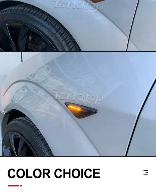Ndcador Lateral Dnámco Led, Luz Ntermtente Secuencal Para Ford