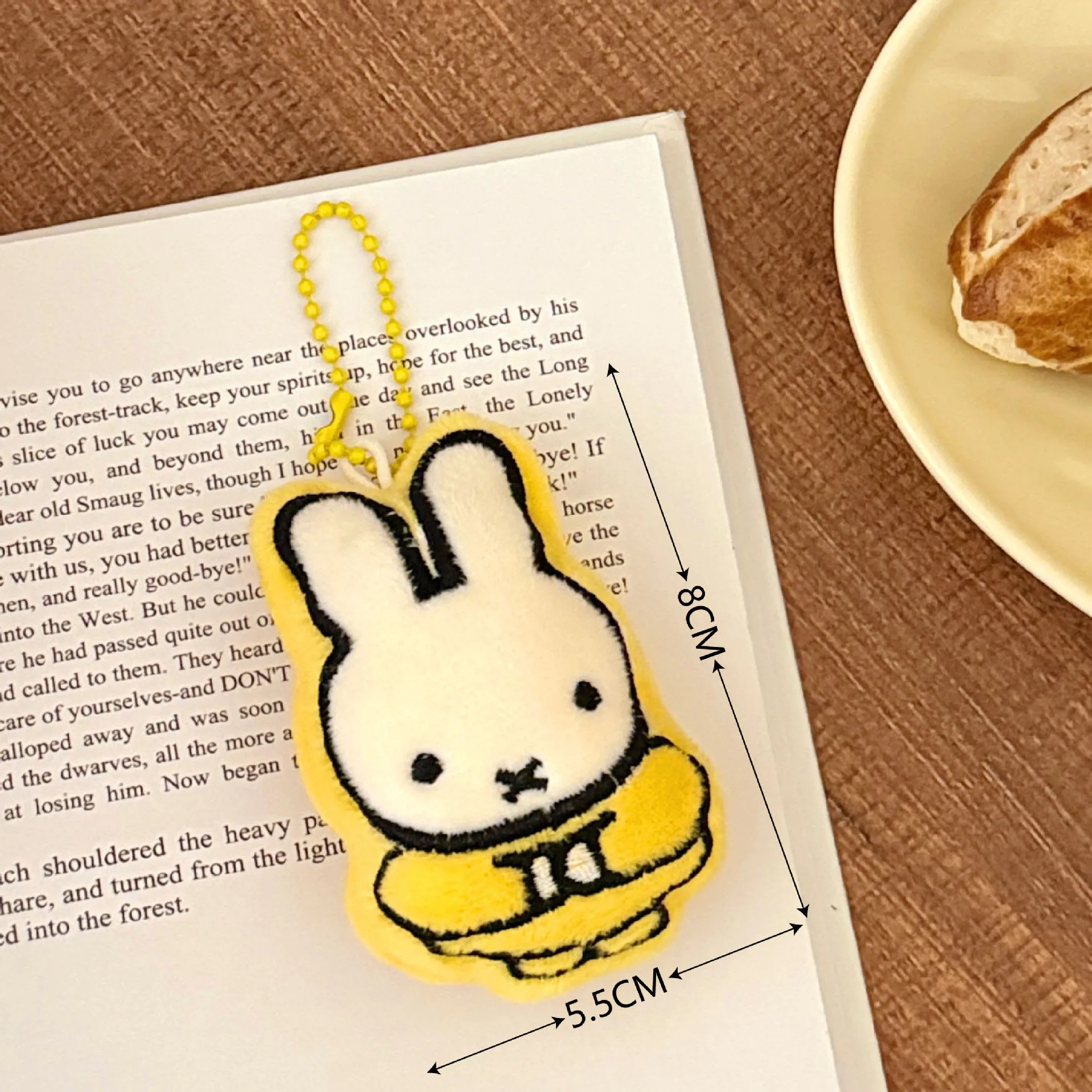 1/4 Stück Niedliche Miffy Cartoon Kleintier-Puppe Mädchen-Rucksack Vielseitige Puppe – Detail 3