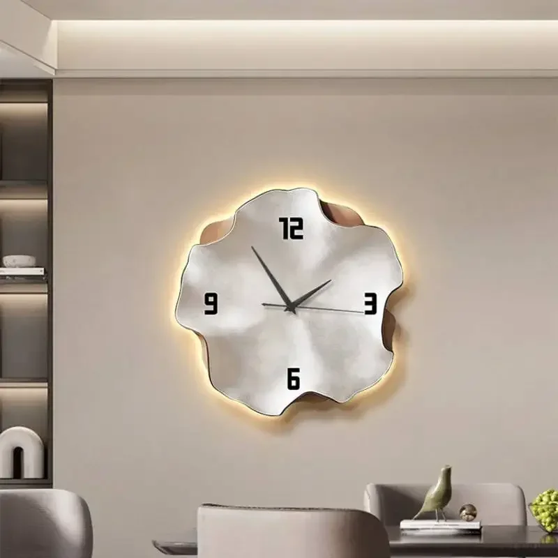 [3D imitation]European Premium Wall Clocks Quiet Office Elegant Aesthetic Christmas Wall Clock Living Room Luxury Horloge Murale 2