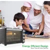 30 Quart Kitchen Convection Oven & 2 Burner Cooker - 1500 Watt Oven - 7 Cook Functions Rotisserie, Cook, Bake, Broil & More 6