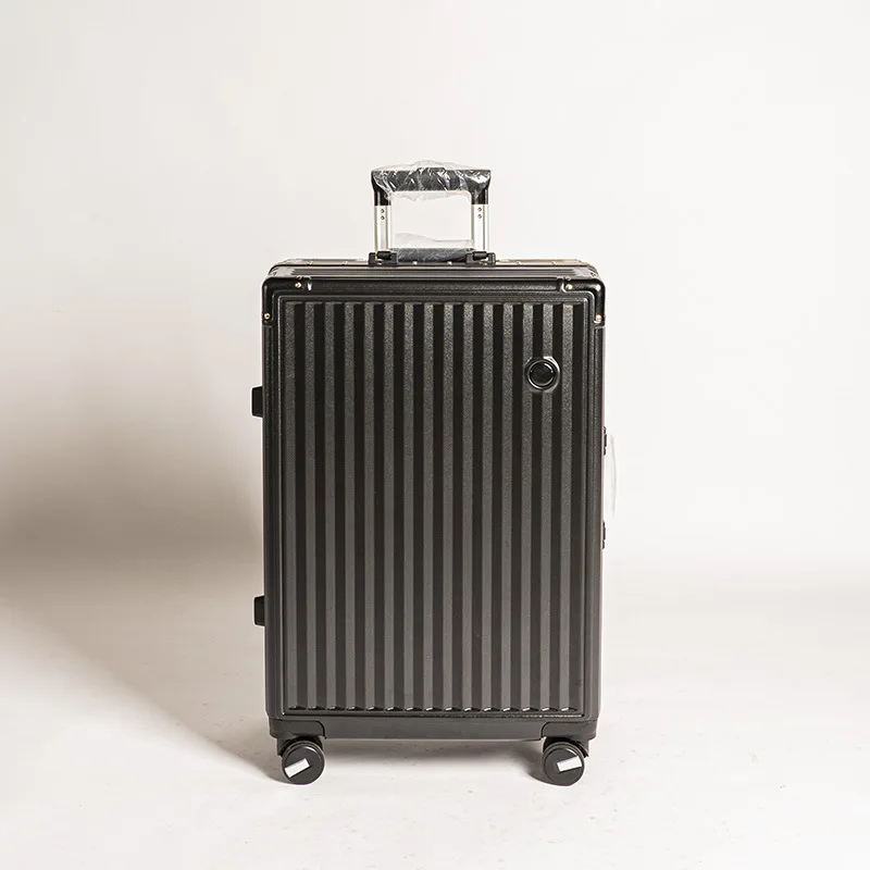 New Aluminum mixi Luggages Frame Trolley Case Customs Lock Travel Suitcases Offers With Wheels  Suitcases Free Shipping 20 inch