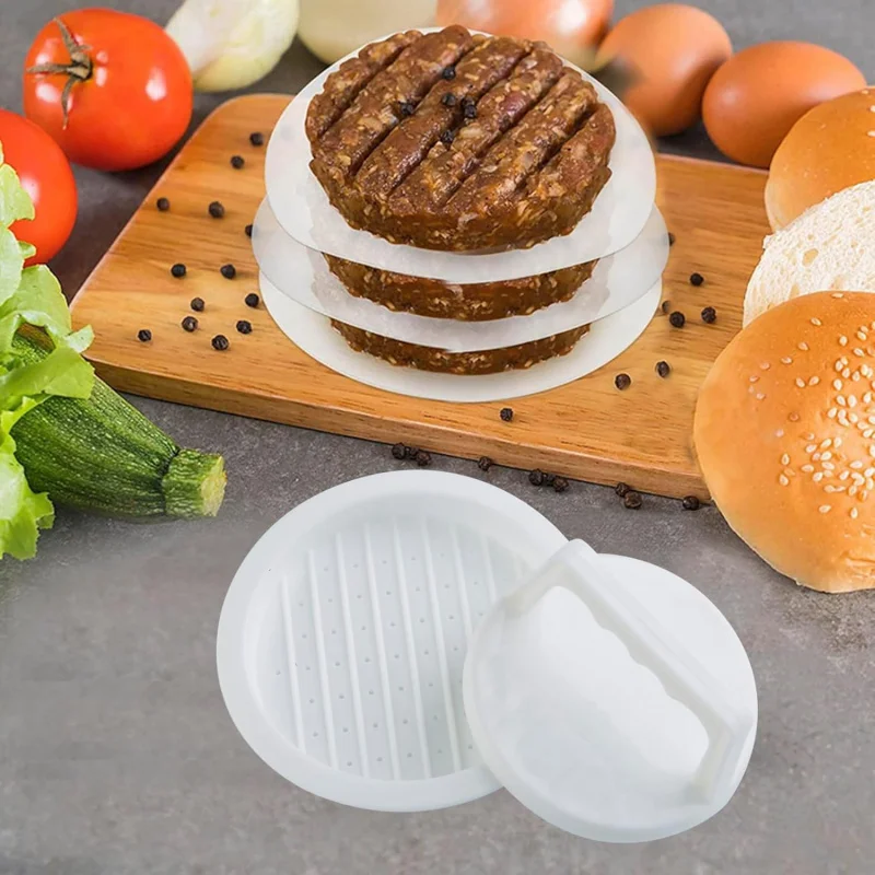 1pc Burger Press Meatloaf Machine Mold Set, Easy to Use Basic Hamburger Meatloaf Machine Tools