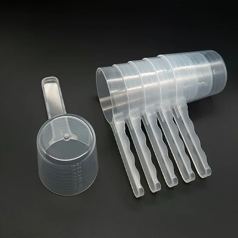 Transparent Pet Measuring Feeding Spoon 6