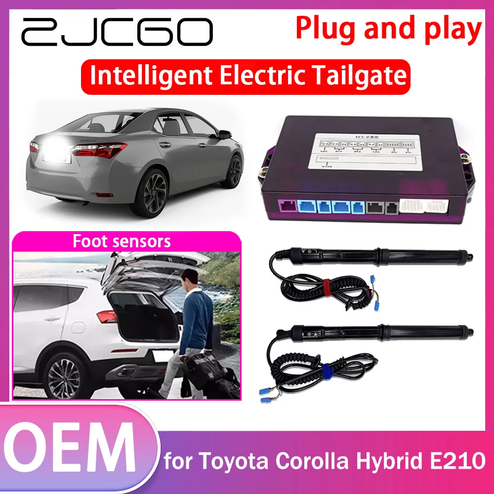 

ZJCGO Electric Tailgate Lift Drive Trunk Opening Tail Gate Lift Soft Close Car Door for Toyota Corolla Hybrid E210 2018~2024
