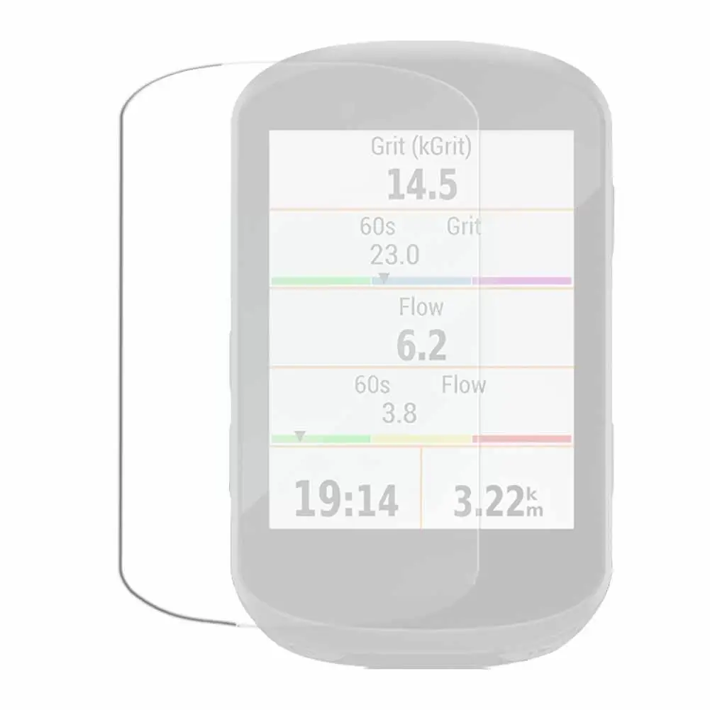 Pellicola Protettiva In Vetro Temperato 9H Per Garmin Edge 540 840 Pellicola Salvaschermo In Vetro Rivestimento Oleorepellente Protettivo Ultrasottile