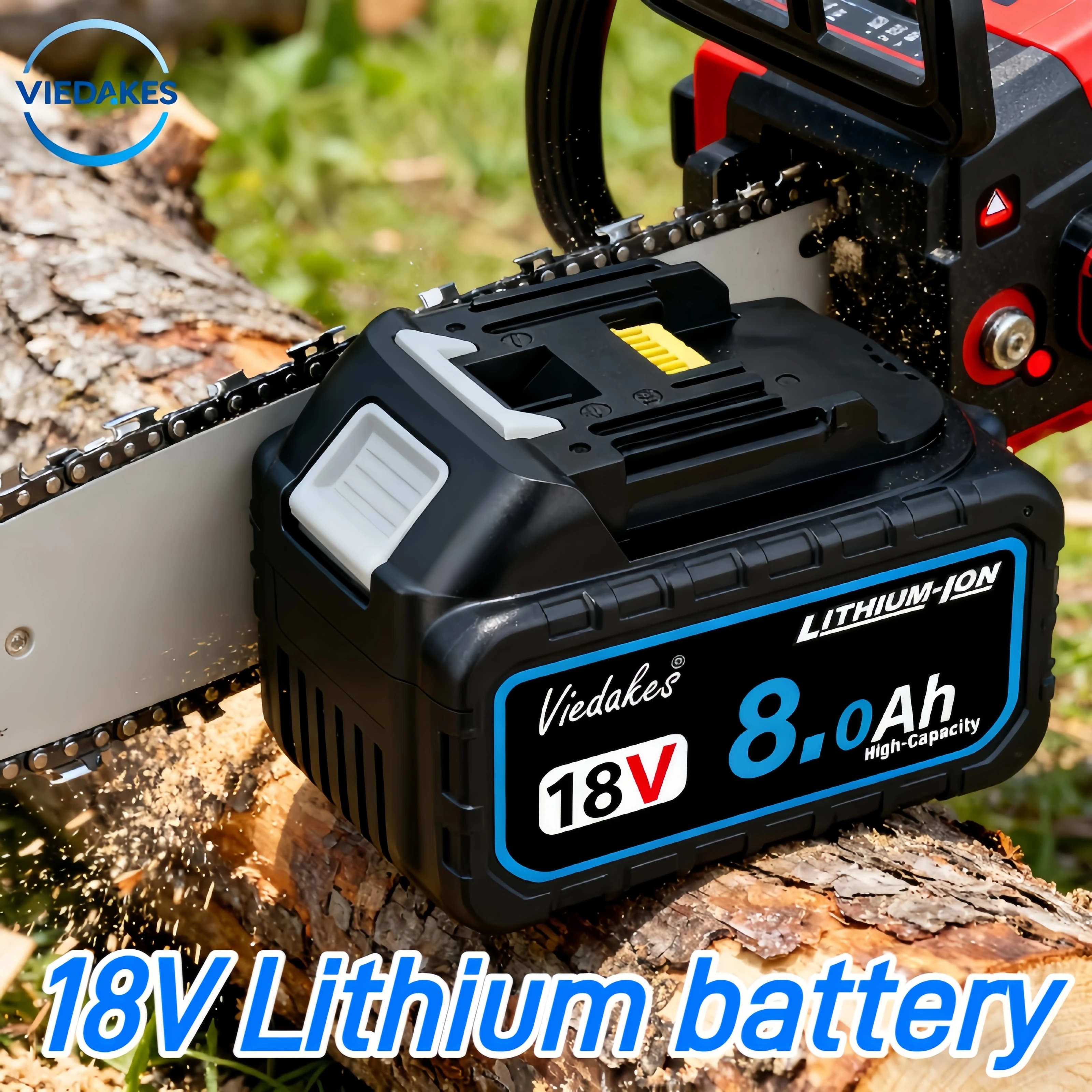 đŻcompatible for Makita 18V Battery for Makita Tool,DGA504ăDTD173ăTW004GăDGA506 Rechargeable18v 12.0Ah Lithium Battery
