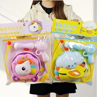 Toy water gun,Children Summer Outdoor Mini Cartoon Animals Baby BackpackdoughnutWater Gun, Beach Pool Party Fight Gun Toy 1