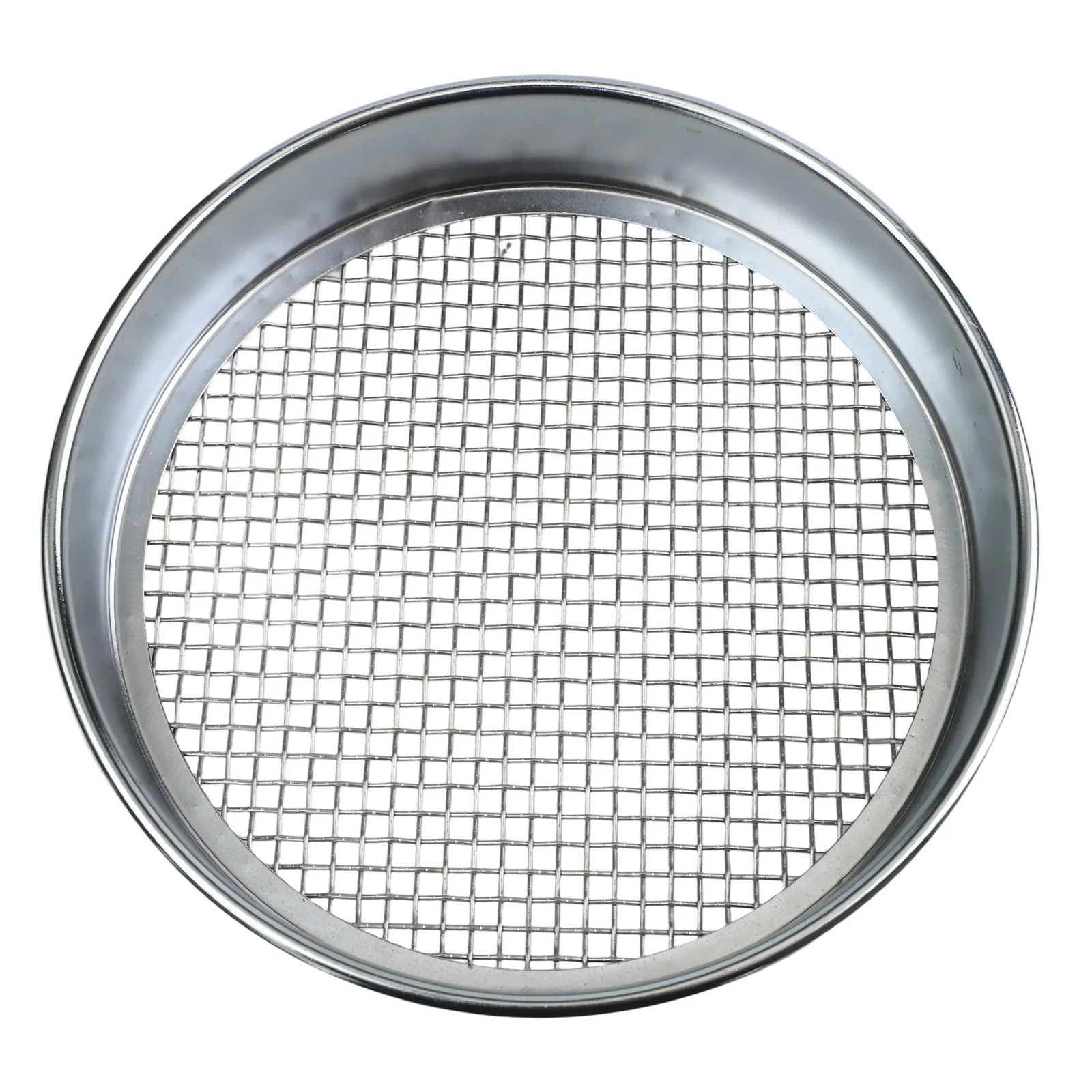 20cm Chrome Mesh Sieve for Sample Inspection 4 Mesh and 600 Mesh Stainless Steel Test Sieve for Laboratory and Industrial Use