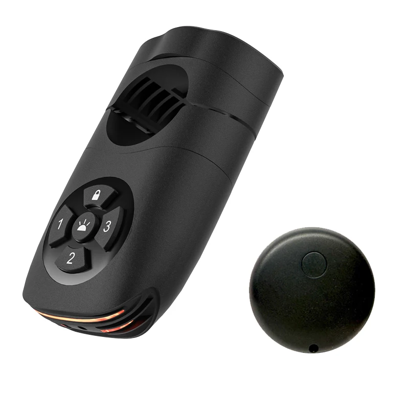 High-Decibel Bike Security Alarm with Integrated Tail Light and Advanced Features
