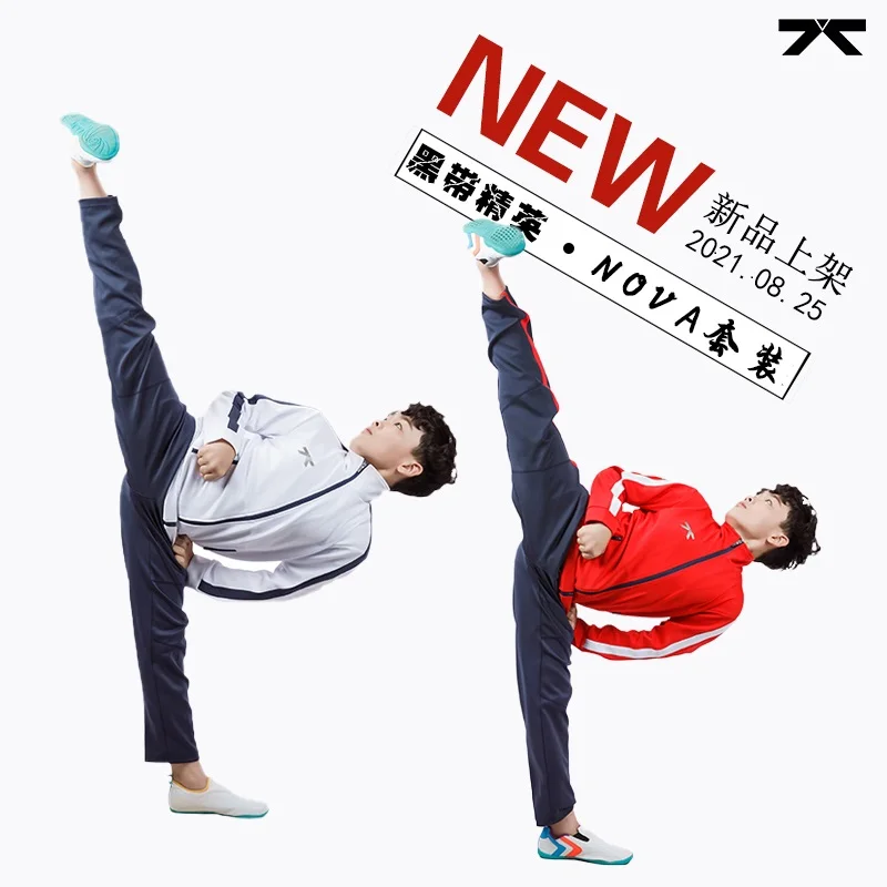 new-spring-2023-taekwondo-judo-training-for-boys-and-girls-nova-sport-set-stand-up-neck-long-sleeve