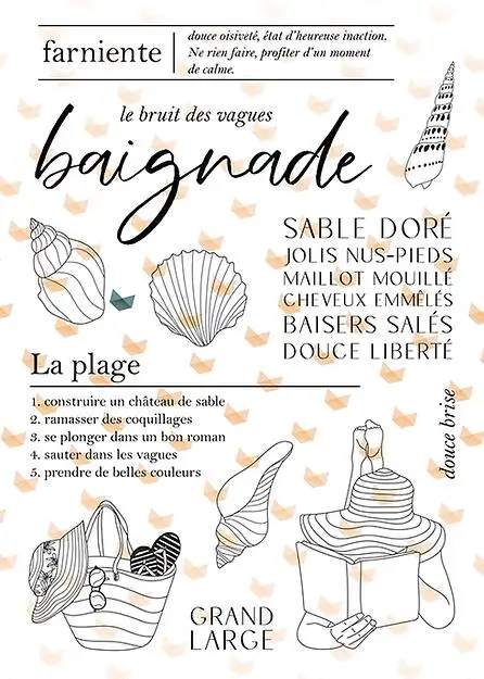 French Clear Stamp Seal For DIY Scrapbooking/Photo Album Decorative Sheets A6531 embossing stamps