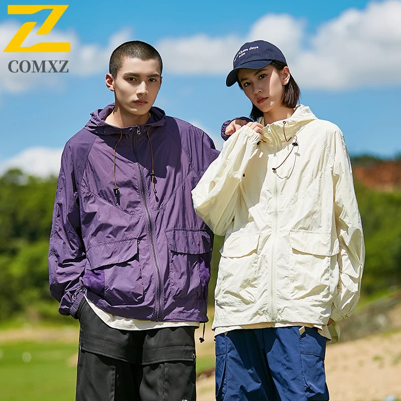 UPF50+ Ice Silk UV Protection Jacket Lightweight Breathable Outdoor  for Men Women sun-proof clothing Summer Fishing Camping