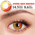 Anime red brown