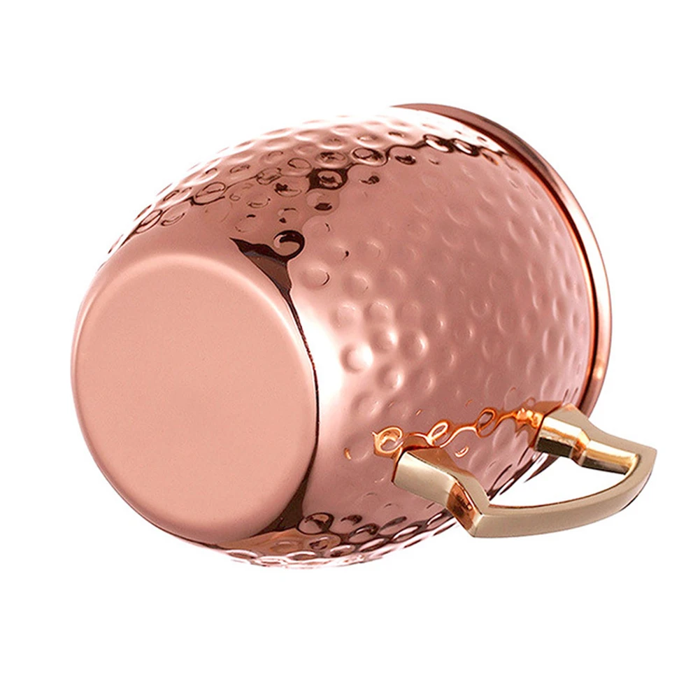 Wine Glasses Copper Stainless Steel Goblet Juice Drink Champagne Party Barware