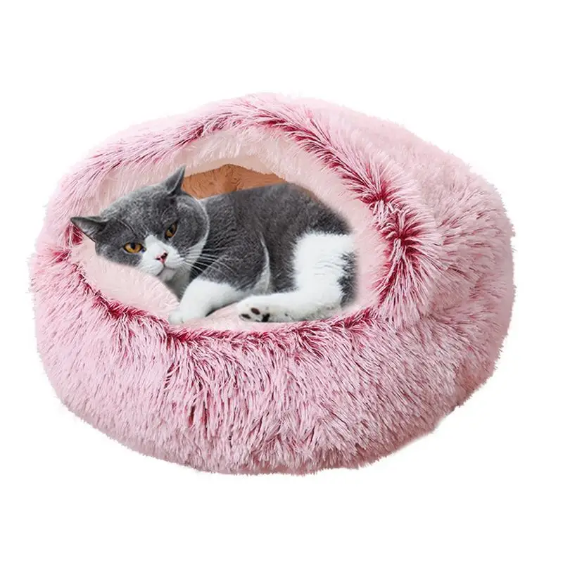 

New Small Dog Bed Warm Dog Cat Bed Pet Mattress Warm Soft & Comfortable Basket for Dog with Slip Resistant Bottom Cat Cave Bed
