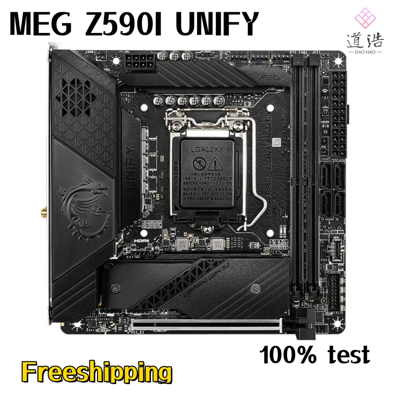 For MEG Z590I UNIFY Motherboard 64GB HDMI LGA 1200 DDR4 Mini