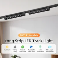 Full Set Spot Led Track Light 110V 220V Hanging Ceiling Lighting Rail Led Spotlight for Living Room Decor Bedroom Lamp Led Track 1