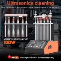 ANCEL ANJ400 GDI Injector Cleaner & Tester 4 Cylinders Original Car Fuel Injector Tester Cleaning machine Motorcycle Fuel Inject 2