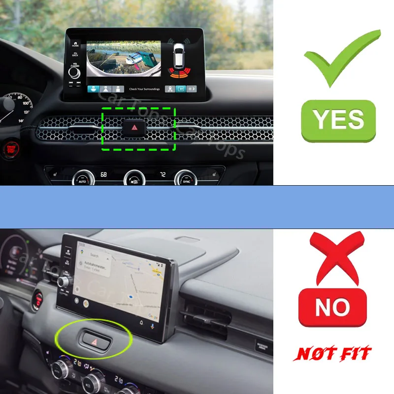 Car Mount for Honda HR-V Honda Vezel ~ Mobile Phone Holder Wireless Charging Stand Gravity Bracket MagSafe Accessories