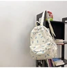 Personalized Floral Backpack For Sweet Girls, Lightweight High School Students, Embroidered Names For Backpacks For Girls 3