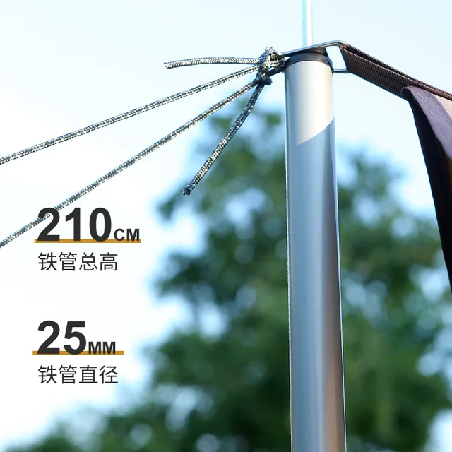 Tengerparti Árnyék-Menedékházi Lombkorona Kültéri Napellenző Oxford Oxfordi Ruhák Árnyékoló Kendő Piknik Esőálló Fényvédő Ultra-Light Pergola - Image 3