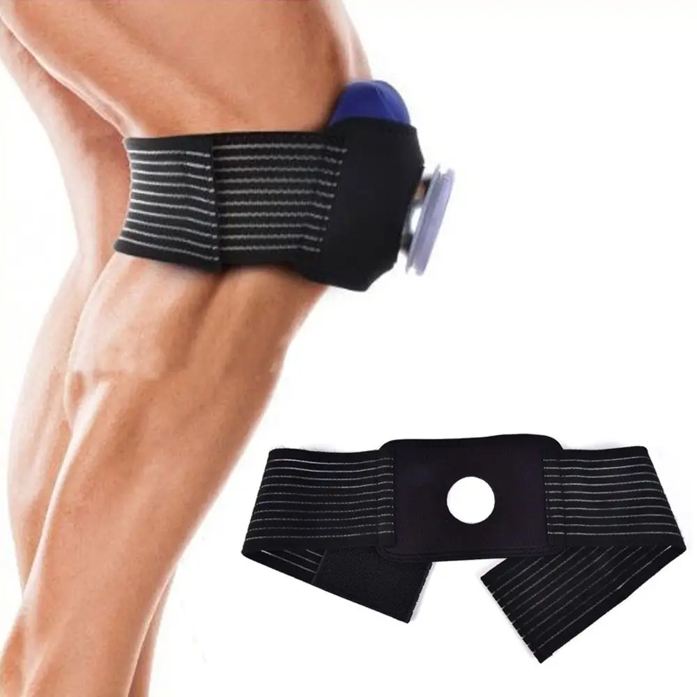 Reusable Hot & Cold Therapy Injury Care Elastic Tie Belt Cooler Bag Ice Pack Pack Protector