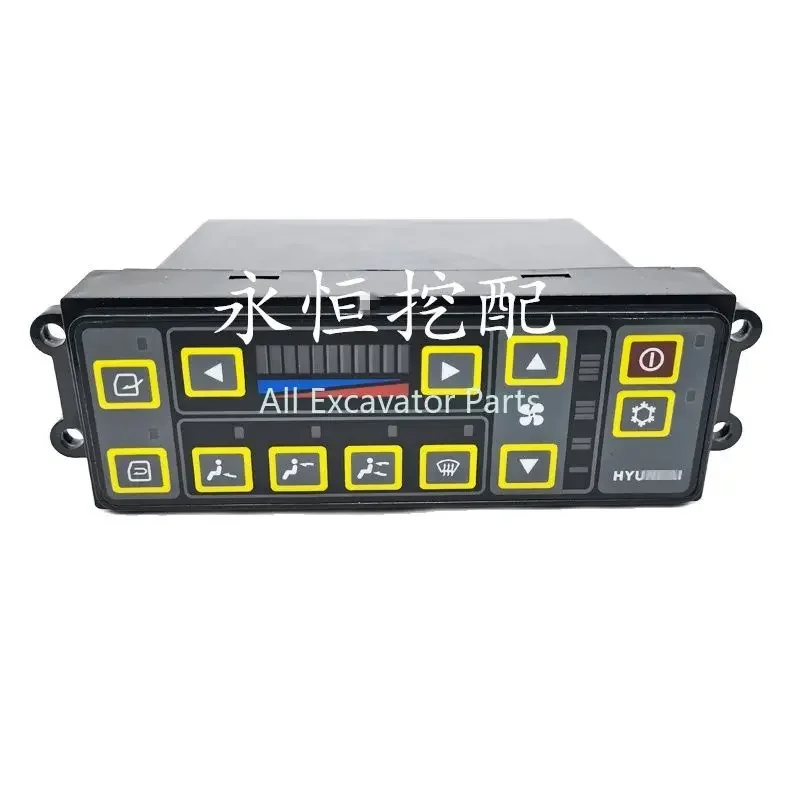 

For Excavator Hyundai R80/200/215/225/265/305/335-7-9VS Excavator Air Conditioning Control Panel Controller Button