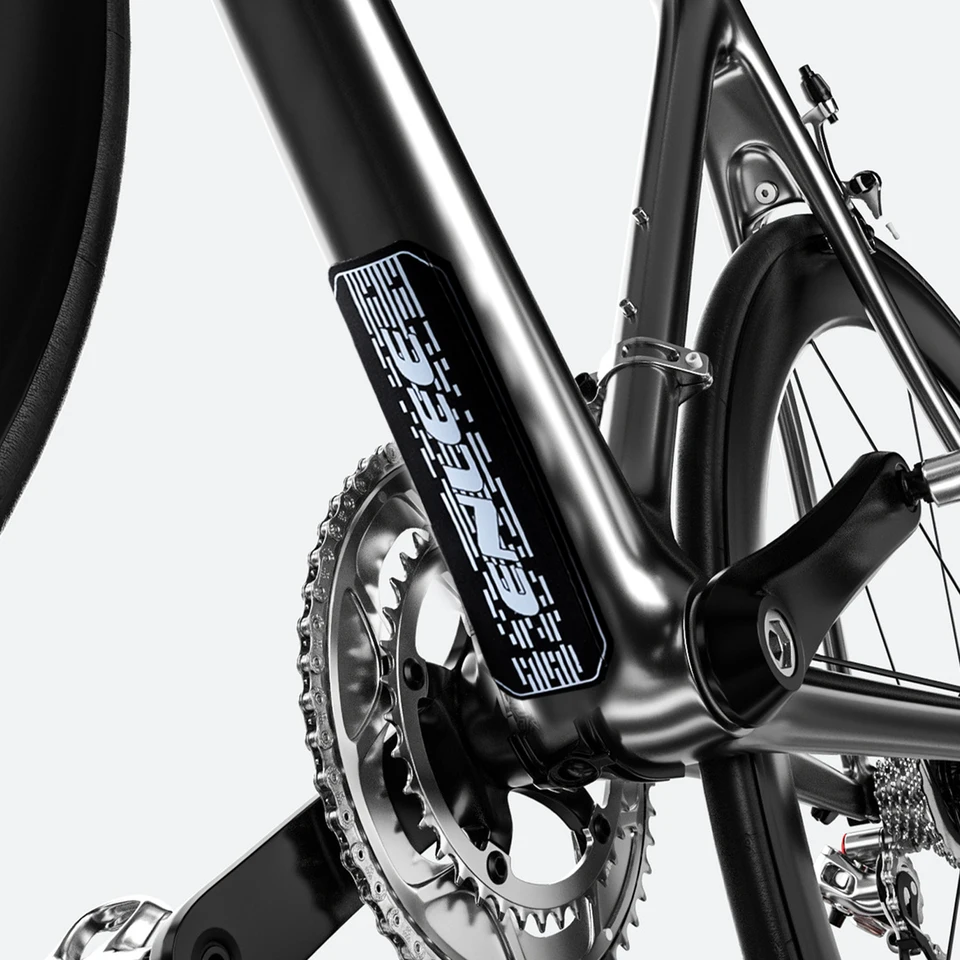 Pellicola Protettiva Per Bicicletta Anti-Graffio – Kit Adesivo Per Telaio, Forcella E Manubrio, Silicone Trasparente, Facile Da Montare