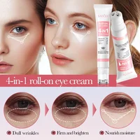 Instant Eye Bag Removal Cream Retinol Anti-Wrinkle Firming Skin Fade Fine Lines Anti Dark Circle Puffiness Brighten Eye Care 4