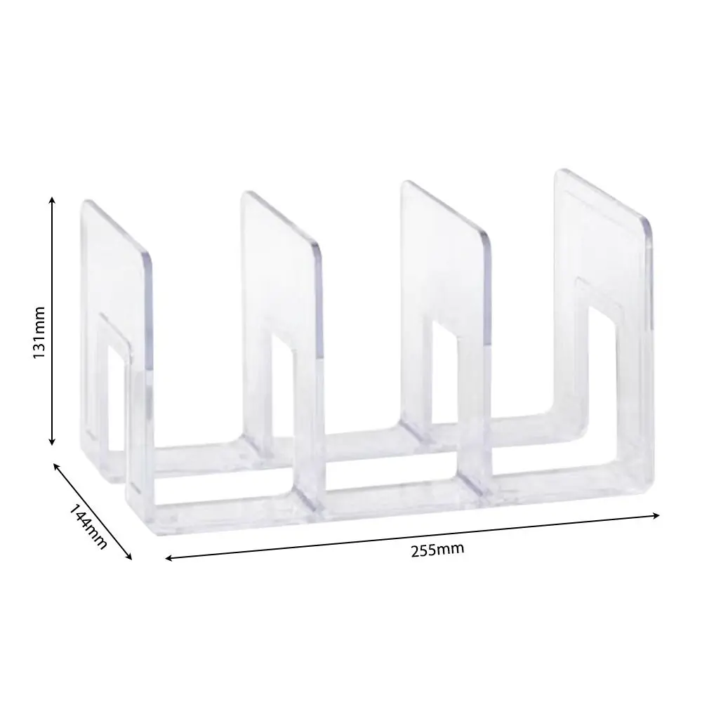 Handbag Storage Rack 3/4 Grids Handbag Storage Rack Wardrobe Divider Shelf Bag Storage Rack Transparent Purse Handbag Divider Shelf Bags Display