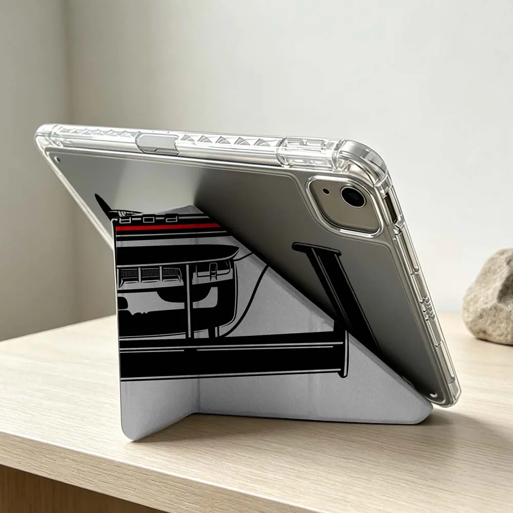 Luxurious Foldable Tablet Case with Cool Soft Touch Design