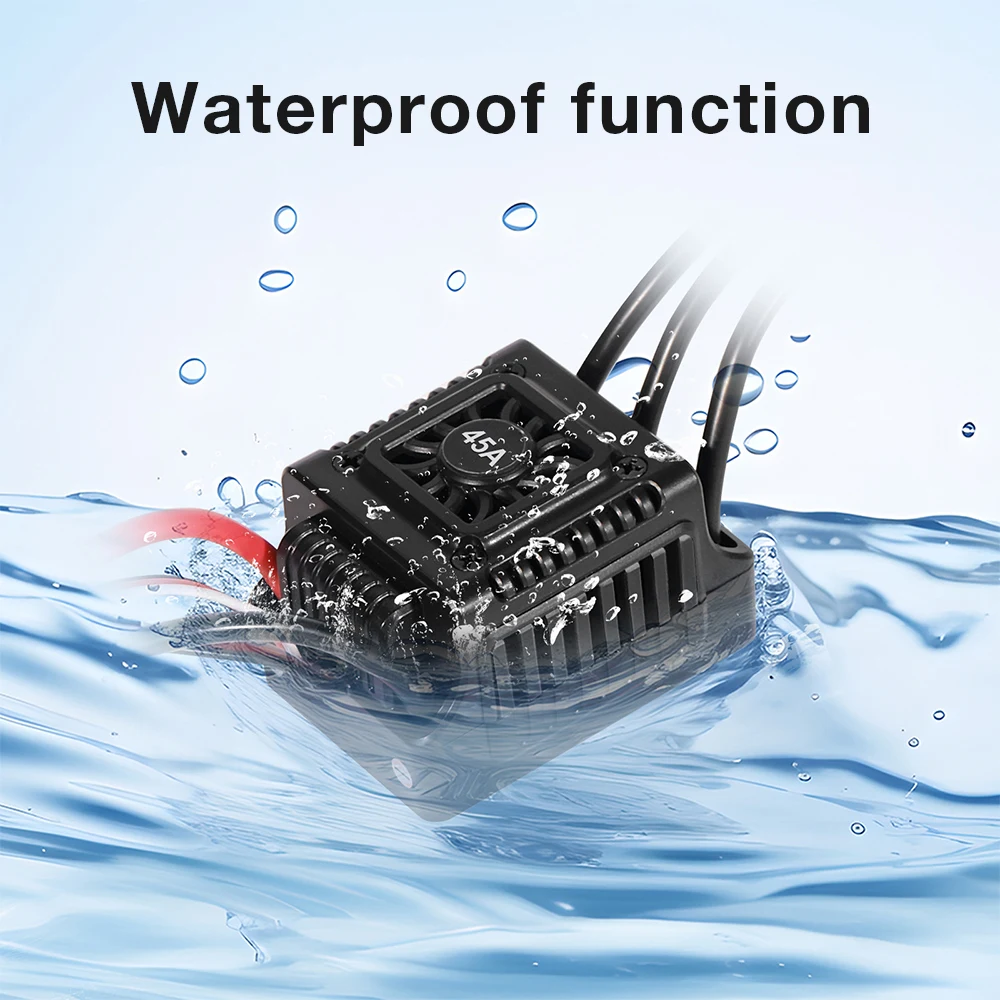 T XT60 Plug 35A 45A 60A Sensorless Brushless ESC RC Cars Truck