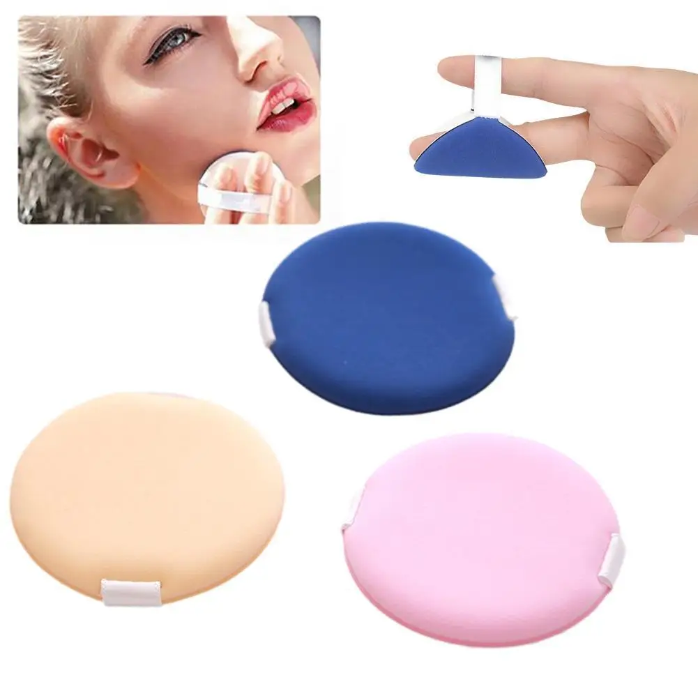 1/5pcs Round Makeup Puff Face Powder Puff Liquid Foundation Concealer