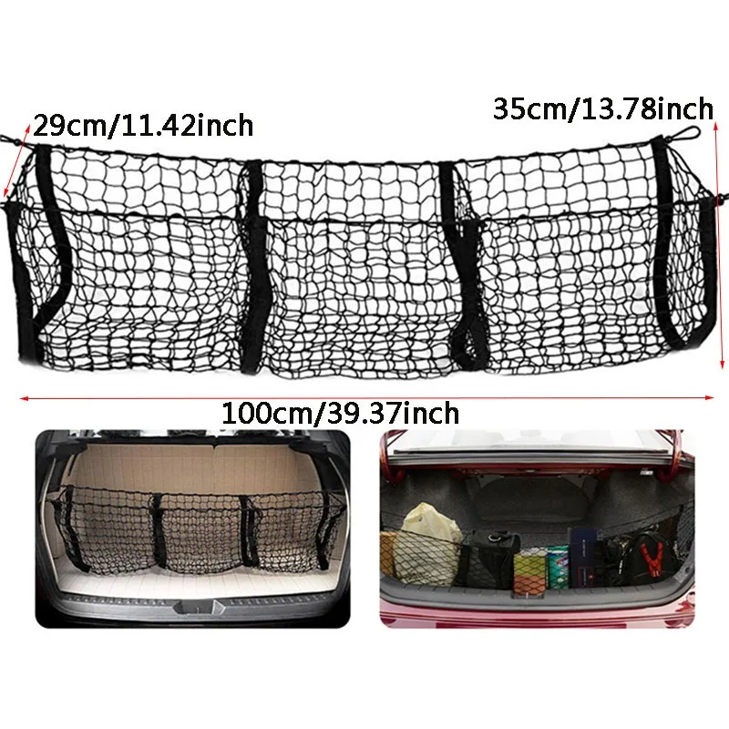 Cargo Net Truck Bed & Trunk Organizer 5