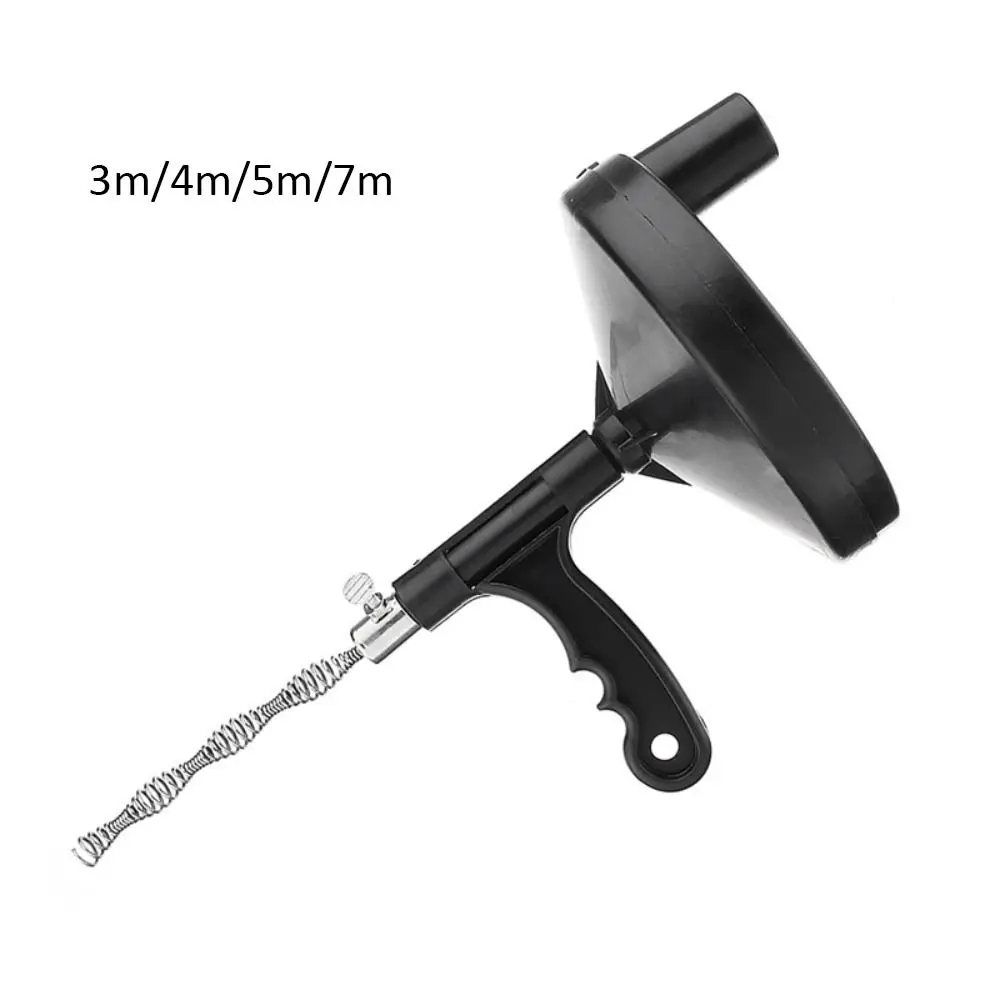 3m-4m-5m-7m-Long-Drain-Unblocker-Cleaning-Tool-Plunger-Cleaner-Sewer-Brush-Drain-Auger-Sink.jpg 3M 4M 5M 7 M Hosszú Lefolyó -Oldóblokk Tisztító Szerszám Dugattyú Szennyvízcsatorna -Kefe Csiga Mosogató Kotró Csatorna Kotrógép - Image 6