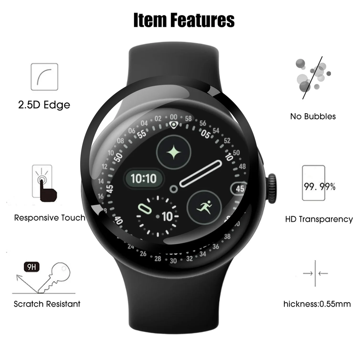 3D Curved Screen Protector - Soft Anti-Scratch Film