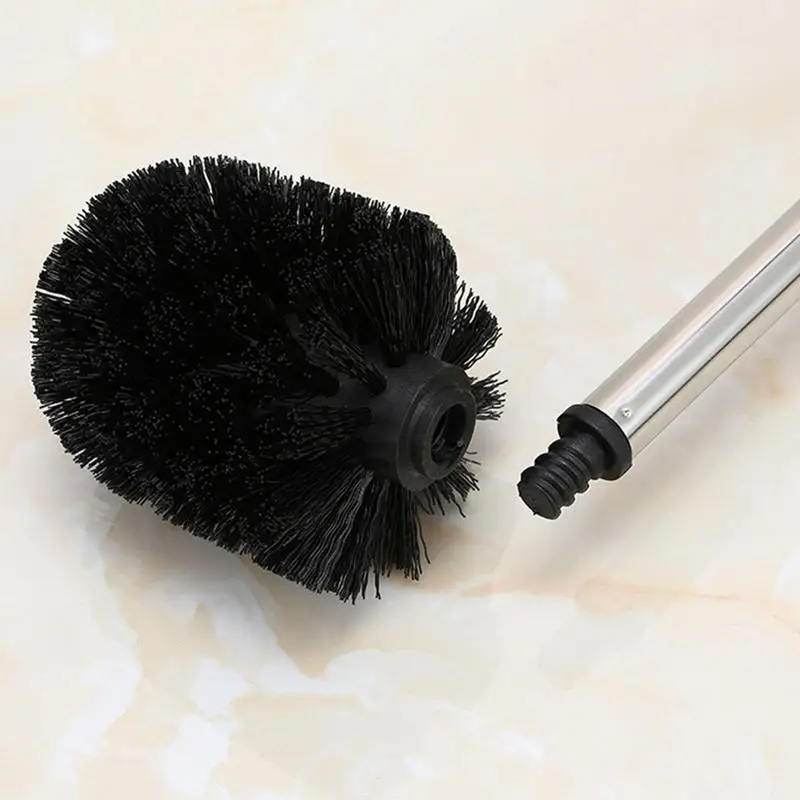 Universal Replacement Toilet Brush Head Holder Cleaning Brush Head Toilet Bathroom Easy Screw-On Design