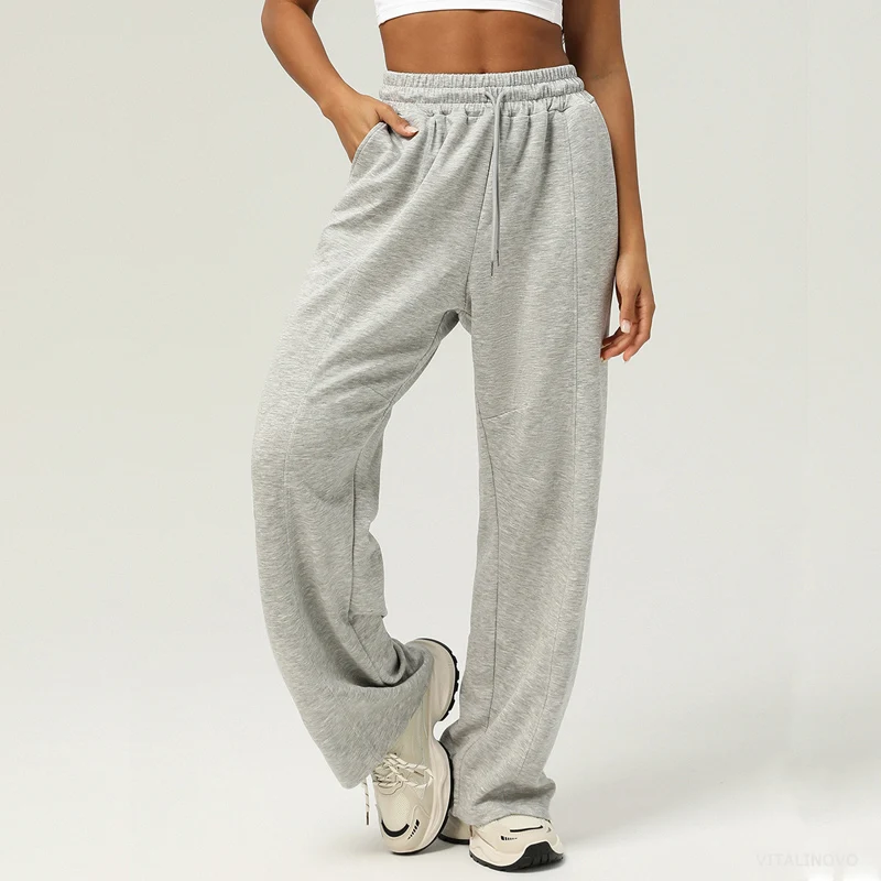 Pantalon de survetement Femme Nike W NSW CLUB FLC MR OS PANT Gris Sport 2000 - Ref DQ5800-063