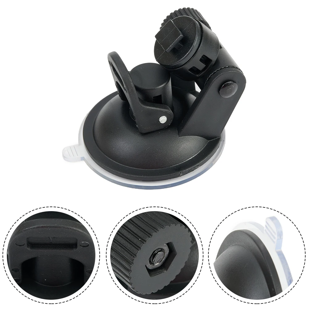 Pratical Tools Suction Cup Car Car Mount Newest Portable Reliable Useful Dash Cam For Car Replacement 1 X Black