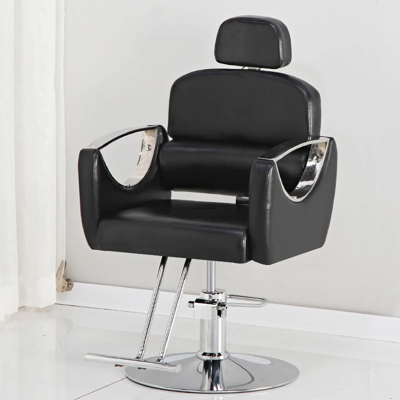 Professional Barber Chair Luxury Leather Cosmetic Swivel Chair Dentist Lounges Bar Taburete Ruedas Hairdressing Furniture WYZ adjustable high quality chair makeup round professional barber chair beauty taburete con ruedas hairdressing furniture dwh