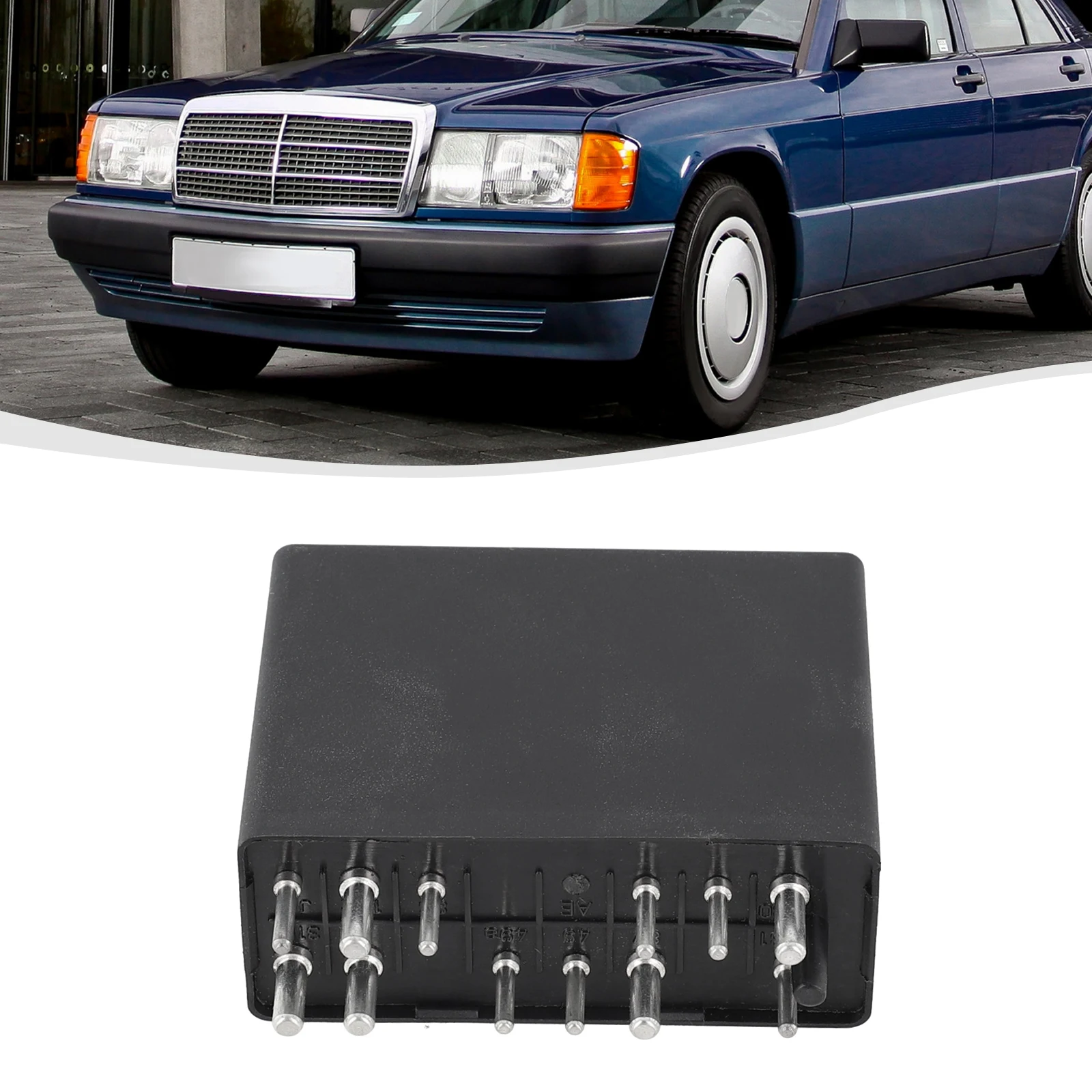 

Реле поворота для Mercedes W201 W202 W124 W126 Black OEM 2018210047