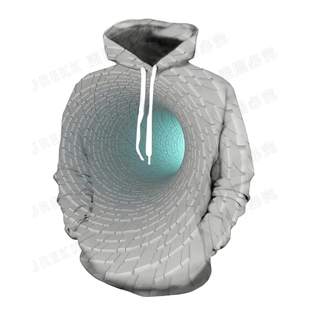

Vertigo Vortex 3D Print Oversized Hoodie Men Women Jacket Streetwear Sweatshirt Daily Casual Hooded Long Sleeve Basic Pullover