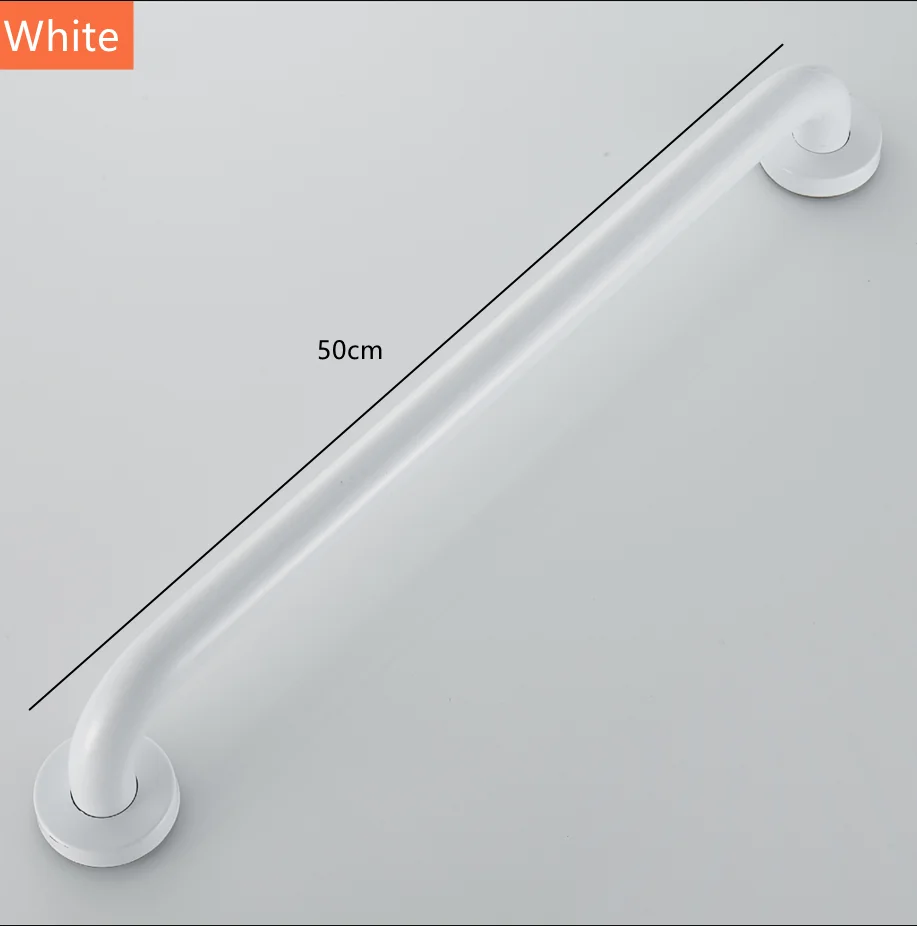 Anti-Slip Shower and Bathroom Handrail with Towel Rack - Stainless Steel